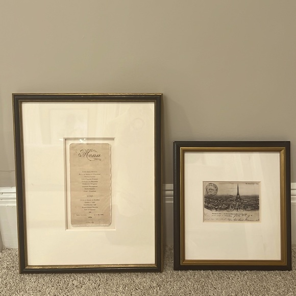 Restoration Hardware Paris/French-Themed Artwork - Picture 1 of 5